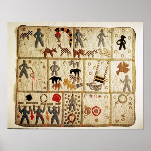 Poster Courtepointe biblique, Virginie (Devant)