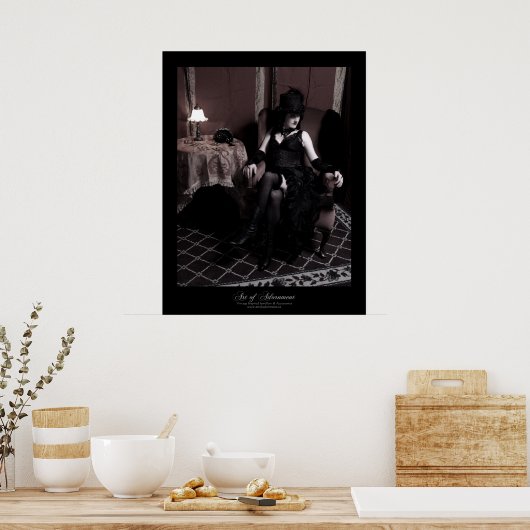 Poster Courtesan - Imprimer (Cuisine)