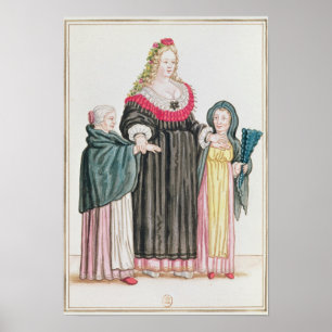 Poster Courtesan vénitien