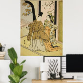 Poster Courtisan et Dame (Bureau à domicile)