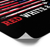 Poster Courtoisie du bleu blanc rouge (Coin)