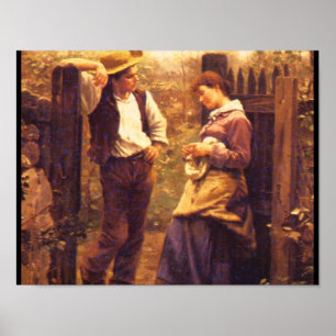 Poster Courtship', rural Daniel_Art de l'Amérique