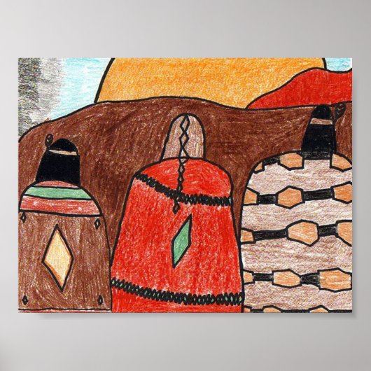 Poster Couset indien (Devant)