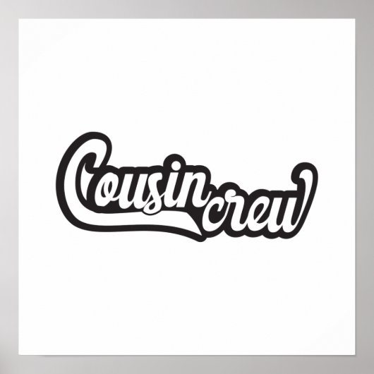 Poster Cousin Crew (Devant)