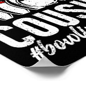 Poster Cousin De Bowling De Bowler Bowling Cousin - Noir (Coin)