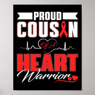 Poster Cousin D'Un Guerrier Du Coeur Sensibilisation Aux