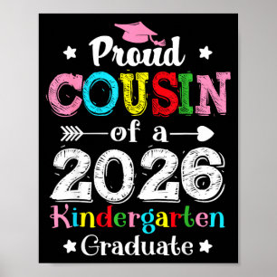 Poster Cousin fier et drôle d'une maternelle de la promot