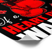 Poster Cousin Of A Heart Warrior Heart Disease Awareness (Coin)