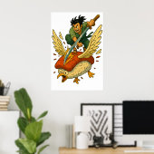 Poster Coussin de sushi (Bureau à domicile)