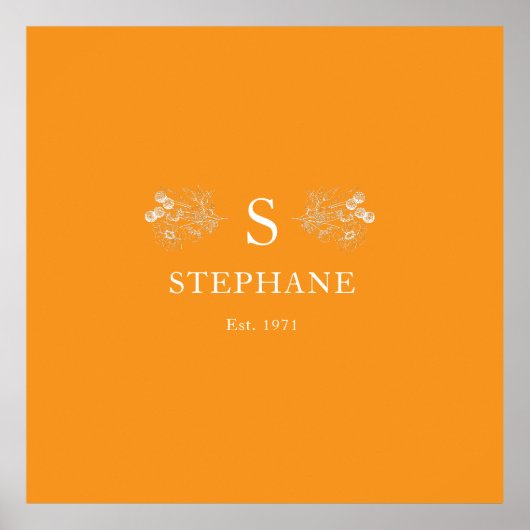 Poster Coussin Elégance Moderne (Devant)