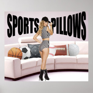 Poster Coussins sportifs
