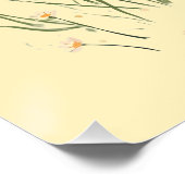 Poster Couteaux de danse mignons avec des vibrations de p (Coin)