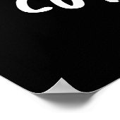 Poster Coutecumber Funny Concomber Pun Dark BG (Coin)