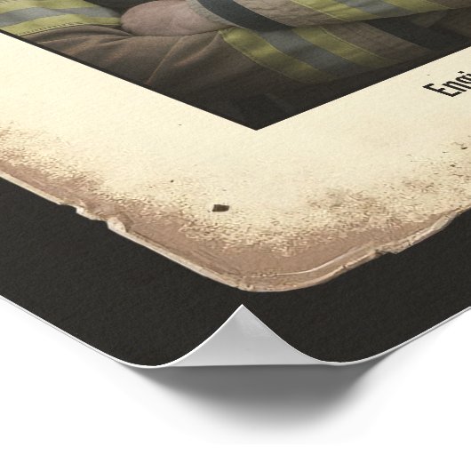 Poster Coutume de cadeau Firefighter Art mur, l'as des pi (Coin)