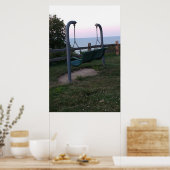 Poster Couture Avec Vue Sur Le Lac (Cuisine)