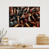 Poster Couture - Bobines (Cuisine)