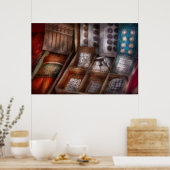 Poster Couture - Boutons frais à vendre (Cuisine)