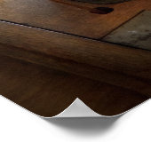 Poster Couture - C'est juste noir et blanc (Coin)