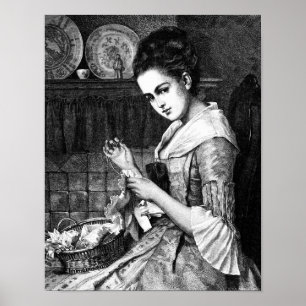 Poster Couture de femme