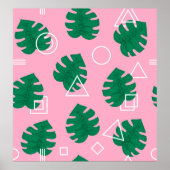 Poster couture de géométrie hipster de style moderne Abst (Devant)