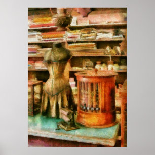 Poster Couture - Fournitures pour la couturière