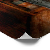 Poster Couture - Industrie - Linge de qualité (Coin)