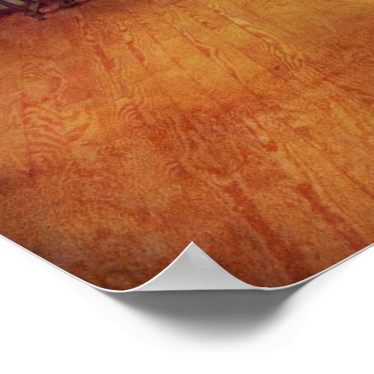 Poster Couture - Industrielle - Vêtements sur mesure (Coin)