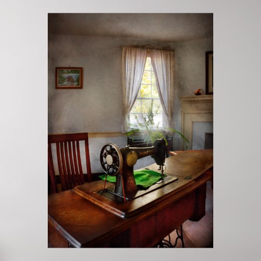 Poster Couture - Ma salle de couture (Devant)