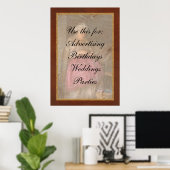 Poster Couture - Ruban - Le passe-temps de grand-mère (Bureau à domicile)