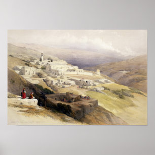 Poster Couvent de la Terra Père Noël, Nazareth