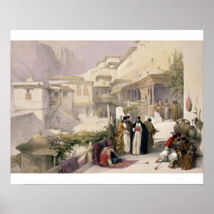Poster Couvent de St Catherine, mont Sinaï, le 17 février