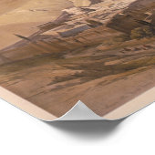 Poster Couvent Sainte-Catherine avec le mont Horeb. 11 fé (Coin)