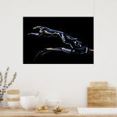Poster Couvercle de voiture classique Greyhound (Cuisine)