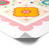 Poster Couvert de couture avec amour (Coin)