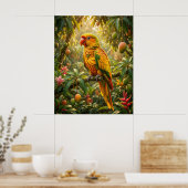 Poster Couvert de perroquet mangue (Cuisine)