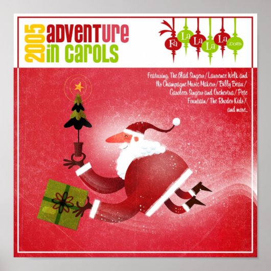 Poster Couverture 2005 FaLaLaLaLaADVENTure In Carols (Devant)