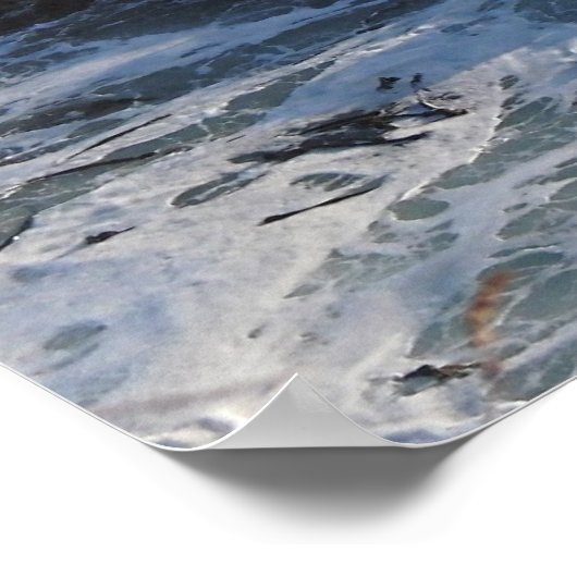 Poster Couverture à eau (Coin)