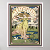 Poster Couverture Art Nouveau Jugend 16 x 20 (Devant)