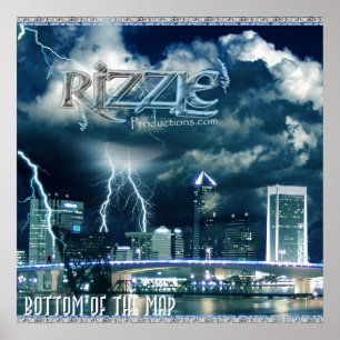 Poster Couverture Cd de productions de Rizzle