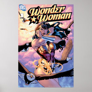 Poster Couverture comique de Wonder Woman #1