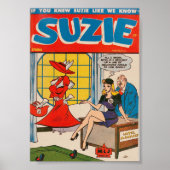 Poster Couverture comique vintage (Devant)