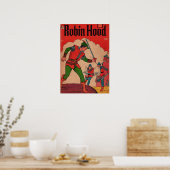 Poster Couverture de bande dessinée de Robin des Bois (Cuisine)