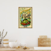 Poster Couverture de catalogue de graines de l'ère victor (Cuisine)