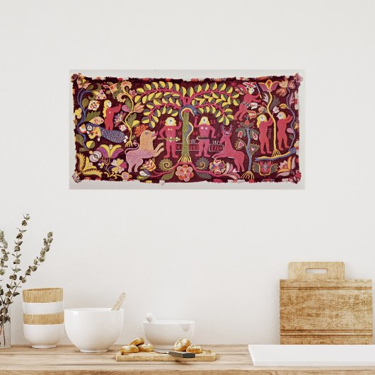 Poster Couverture de coussin de transport représentant la (Cuisine)