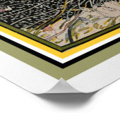 Poster Couverture de dragon Art Nouveau pour Jugend (Coin)