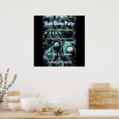 Poster Couverture de fête de bombe de bain (Cuisine)