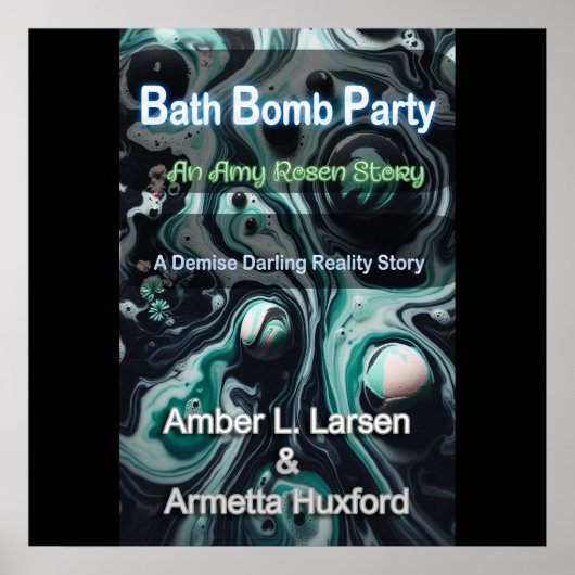 Poster Couverture de fête de bombe de bain (Devant)