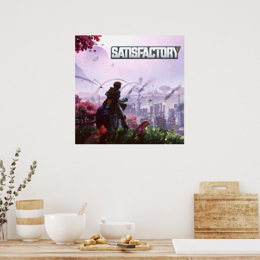 Poster Couverture de jeu satisfaisante (Cuisine)