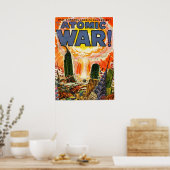 Poster Couverture de la bande dessinée de la Guerre atomi (Cuisine)