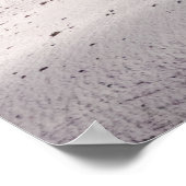 POSTER COUVERTURE DE LA MONTAGNE PAR NEIGE (Coin)